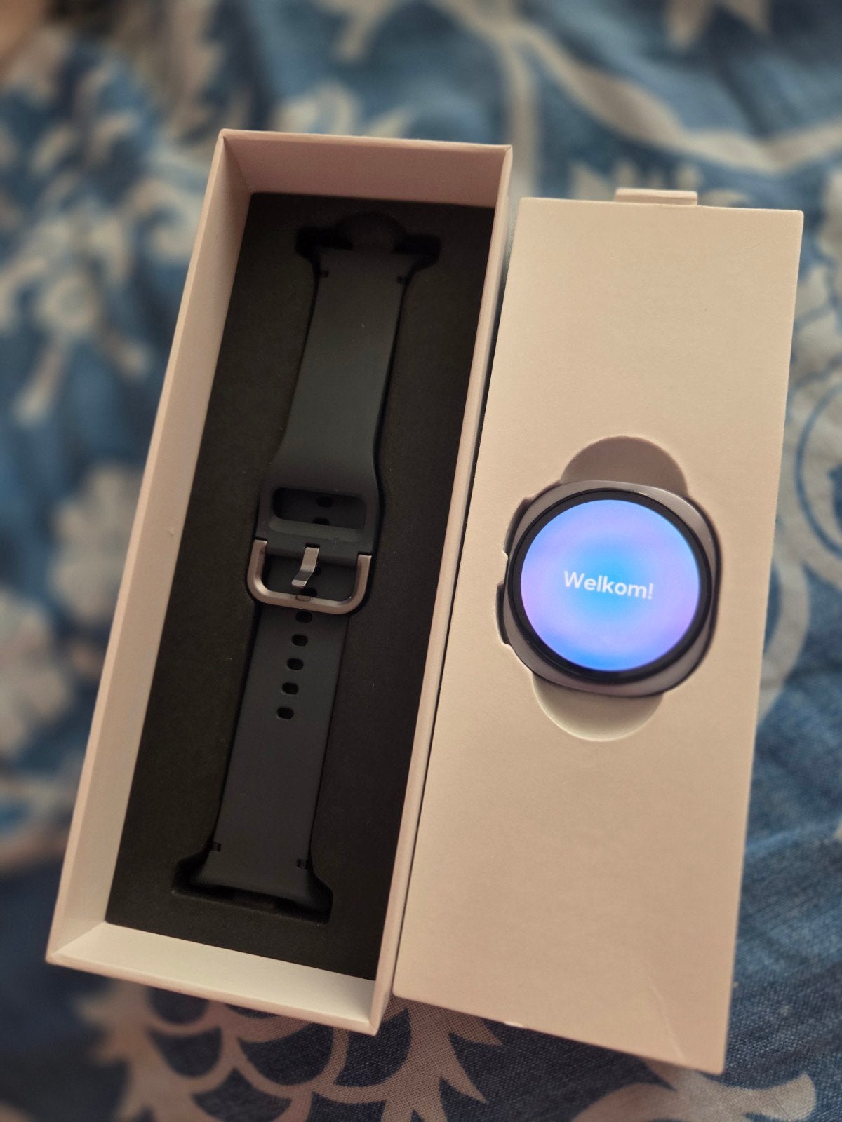 Samsung Galaxy Watch 8 (D66E), Sieraden, Tassen en Uiterlijk, Smartwatches, Zwart, Ophalen of Verzenden, Zo goed als nieuw, Samsung