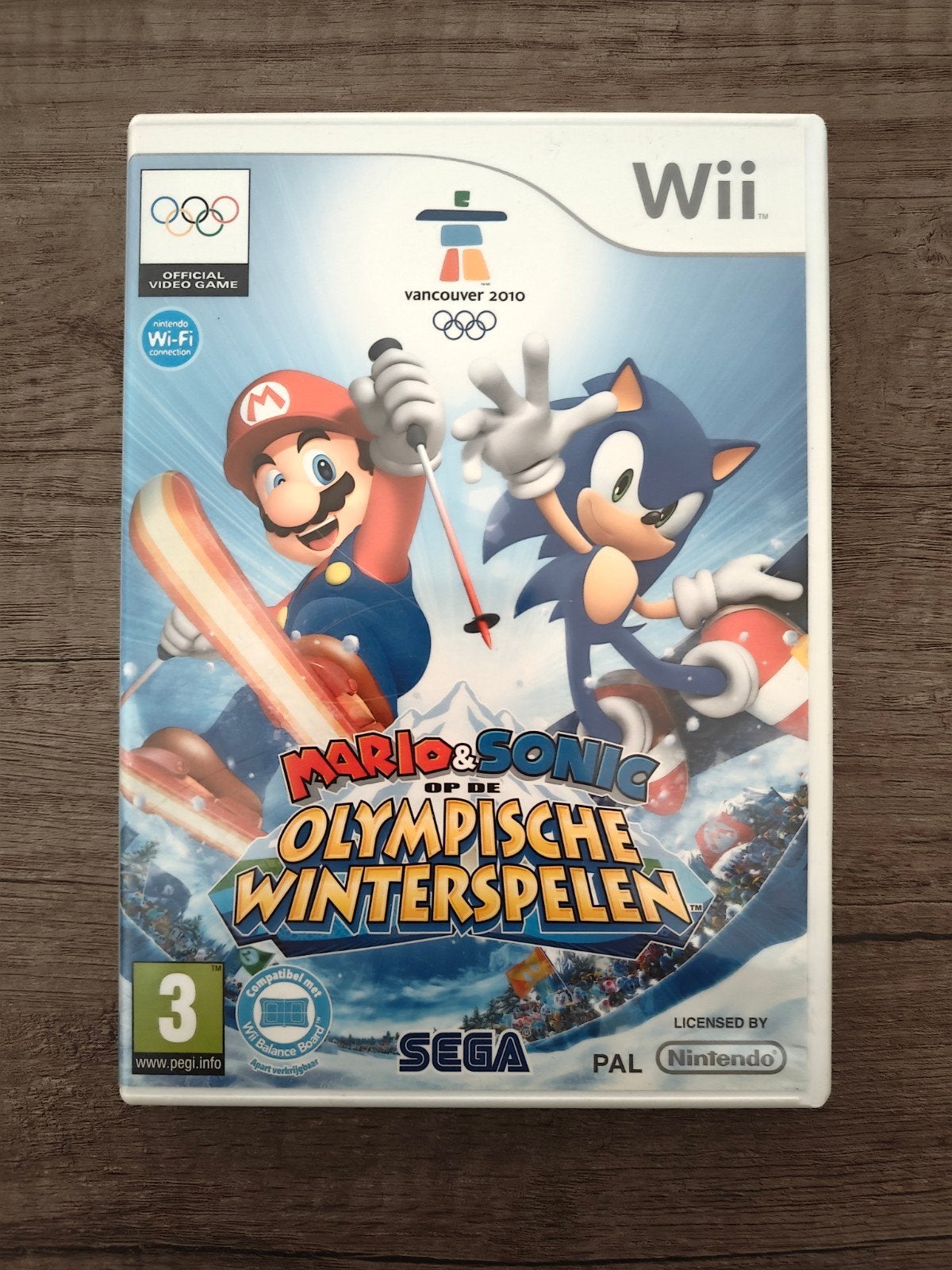 Mario & Sonic op de Olympische Winterspelen Wii, Gebruikt, Eén computer, Ophalen of Verzenden, Sport