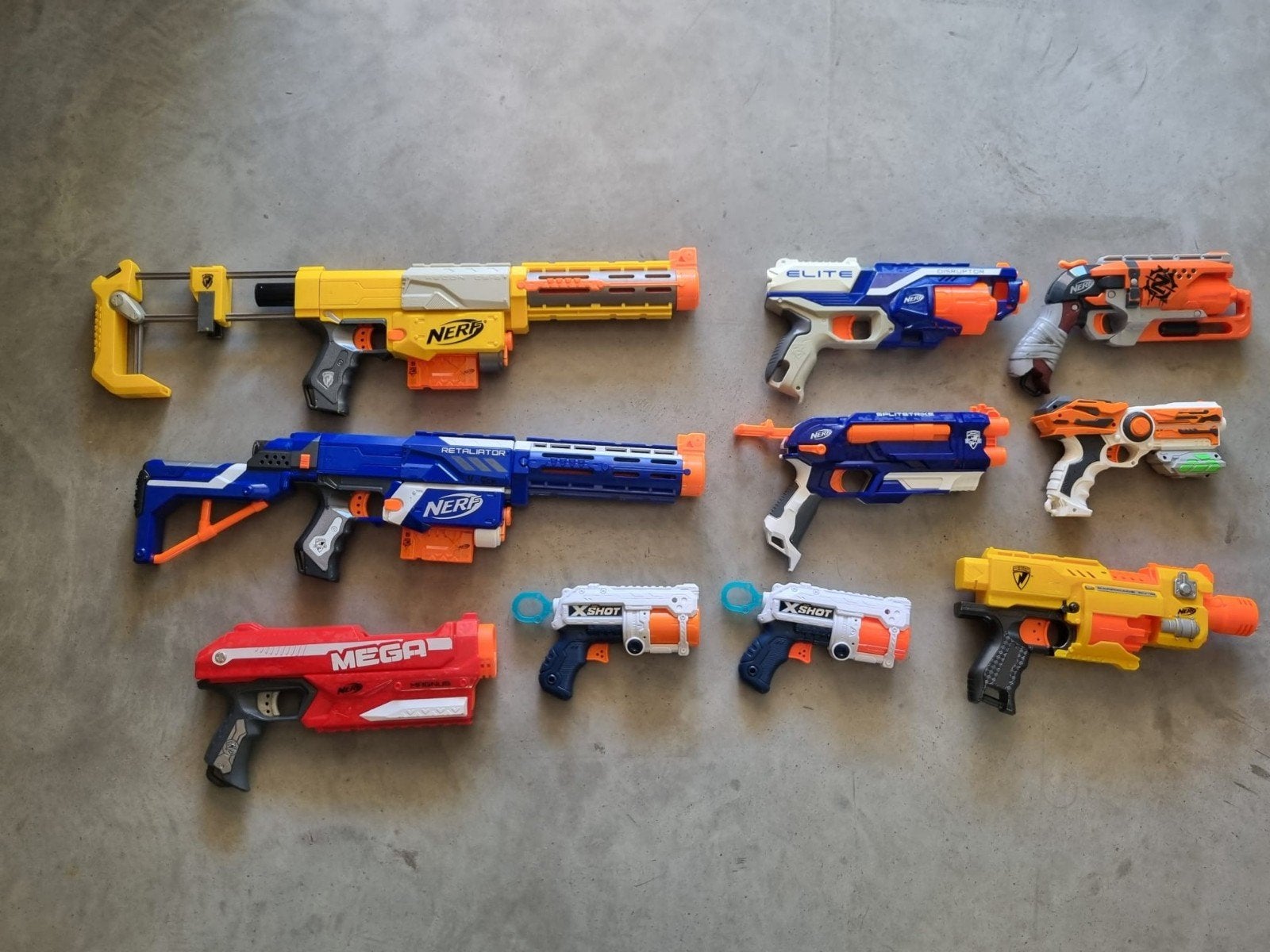 Nerf pistolen en pijltjes, Ophalen, Gebruikt