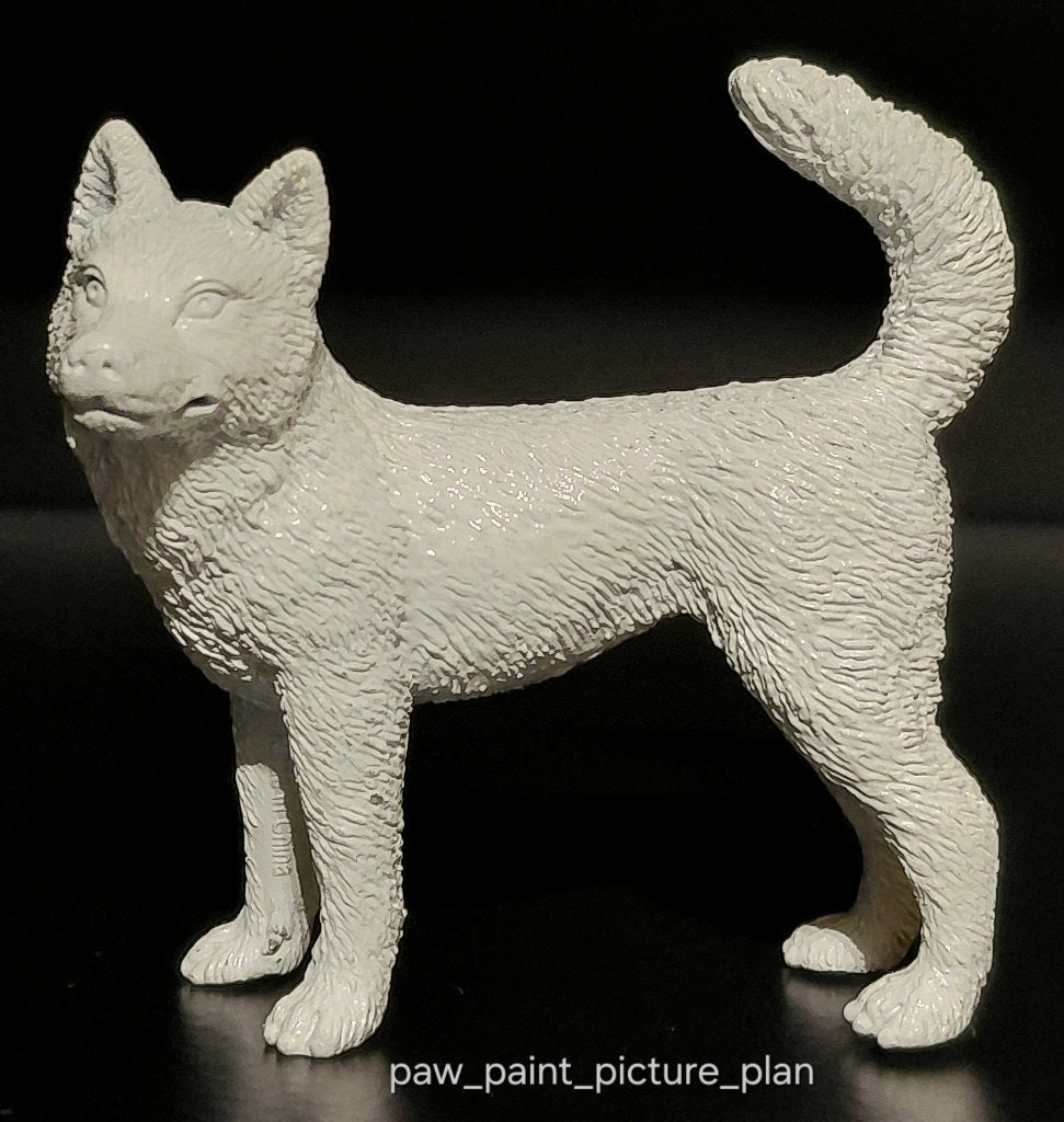 schleich husky, Verzamelen, Ophalen of Verzenden, Zo goed als nieuw, Hond of Kat, Beeldje of Figuurtje