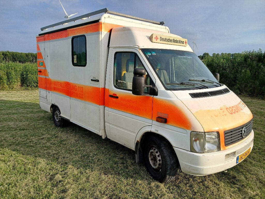 Camper volkswagen LT 160pk, Buscamper of Camperbus, Reservewiel, Volkswagen, Particulier
