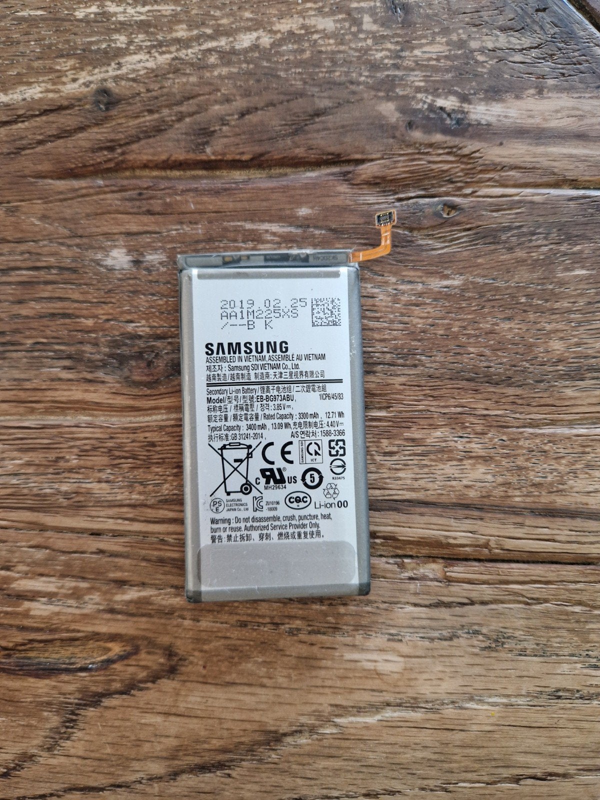 Samsung Galaxy S10 Interne Batterij - 3400 mAh - origineel, Ophalen of Verzenden, Nieuw, Samsung