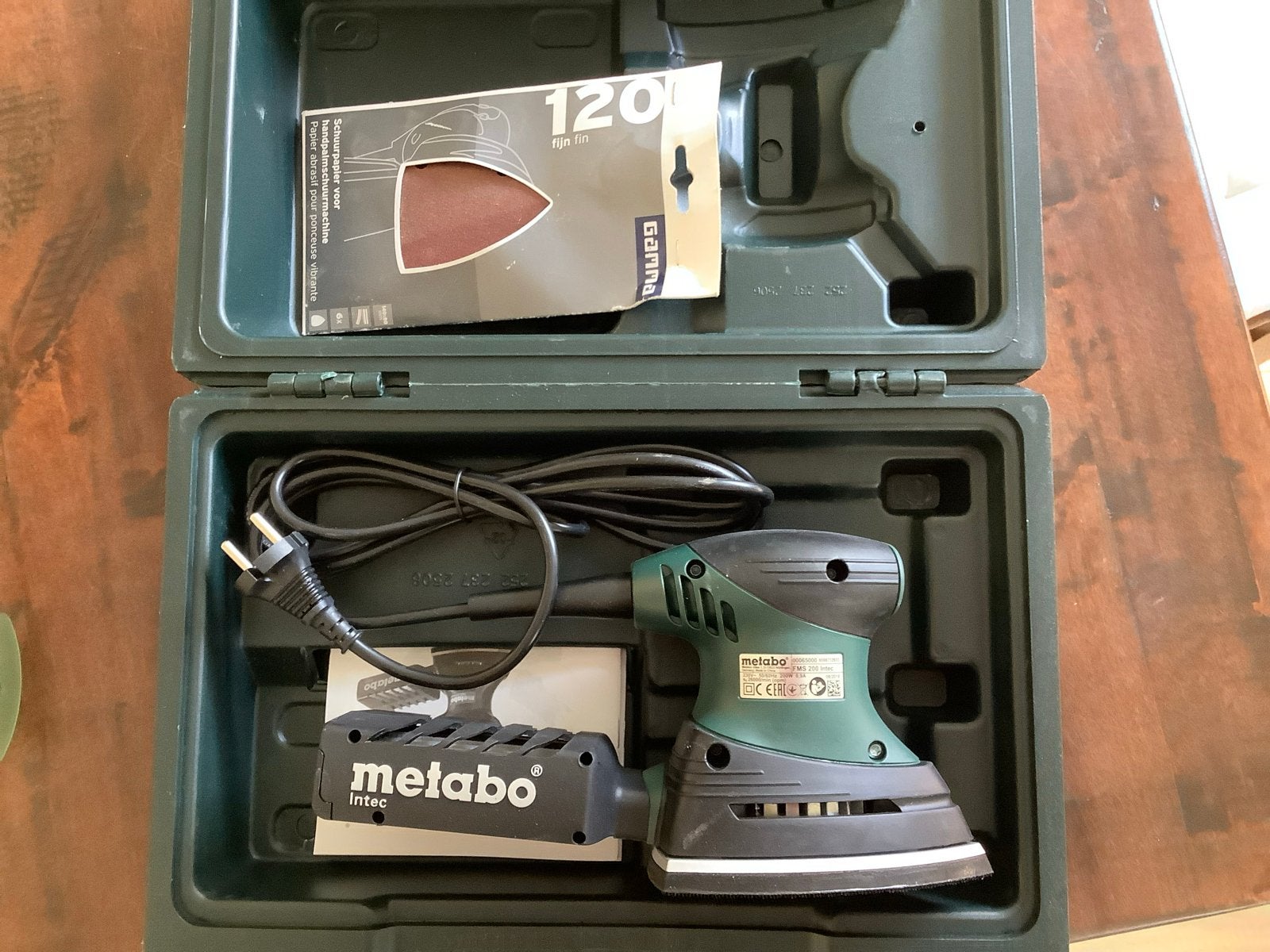 Nieuwe Metabo Multi schuurmachine FMS 200 Intec 200W, Doe-het-zelf en Verbouw, Ophalen, Nieuw, Minder dan 600 watt, Vlakschuurmachine