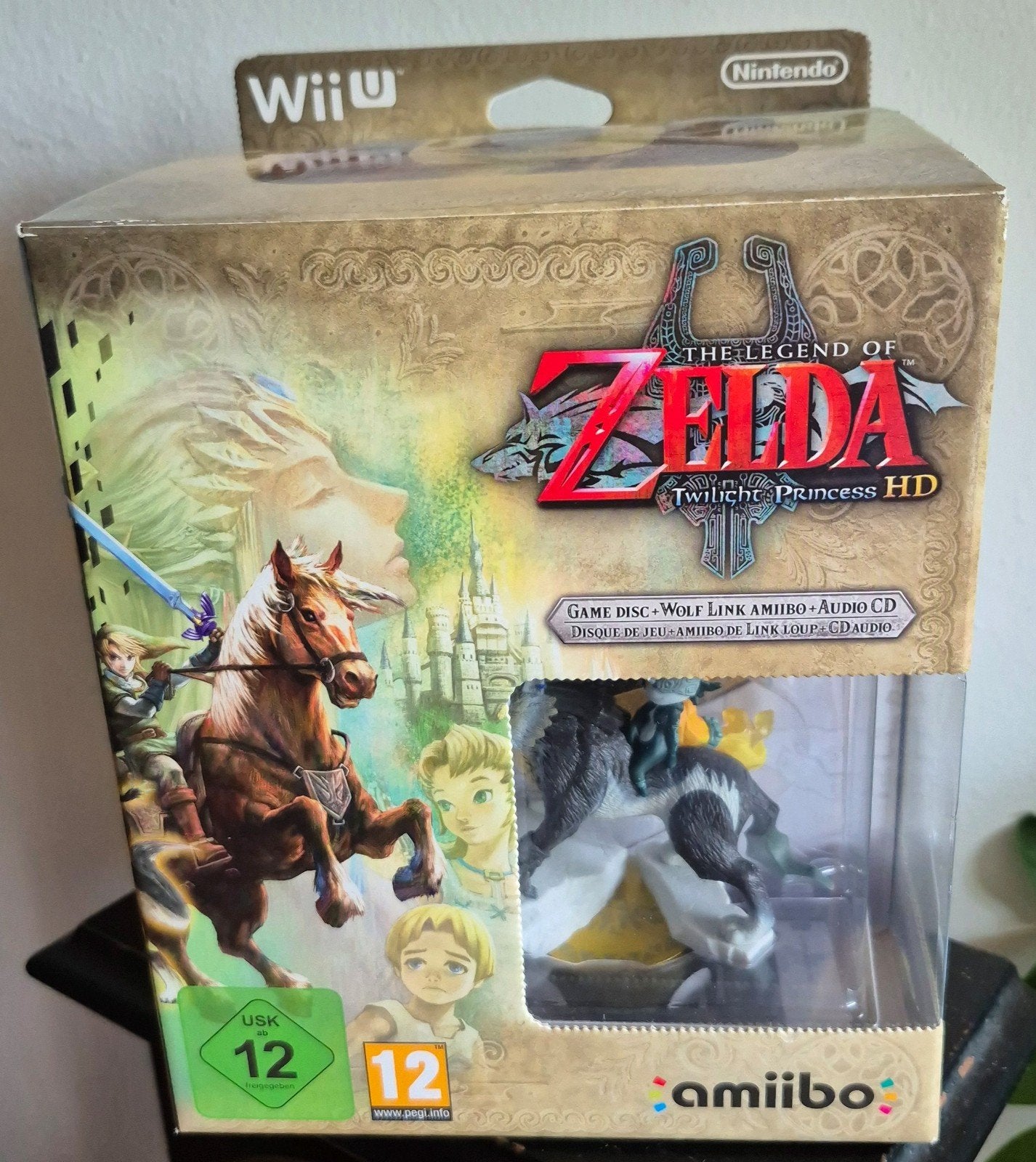 The Legend of Zelda Twilight Princess HD Wii U + Amiibo, Spelcomputers en Games, Avontuur en Actie, 1 speler, Nieuw, Ophalen of Verzenden