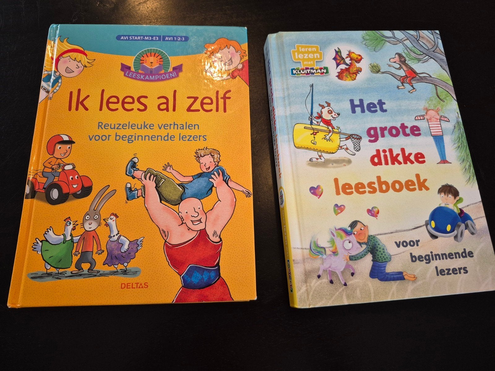 2 leesboeken voor beginnende lezers AVI Start, 1, 2 en 3, Ophalen of Verzenden, Zo goed als nieuw, Fictie algemeen
