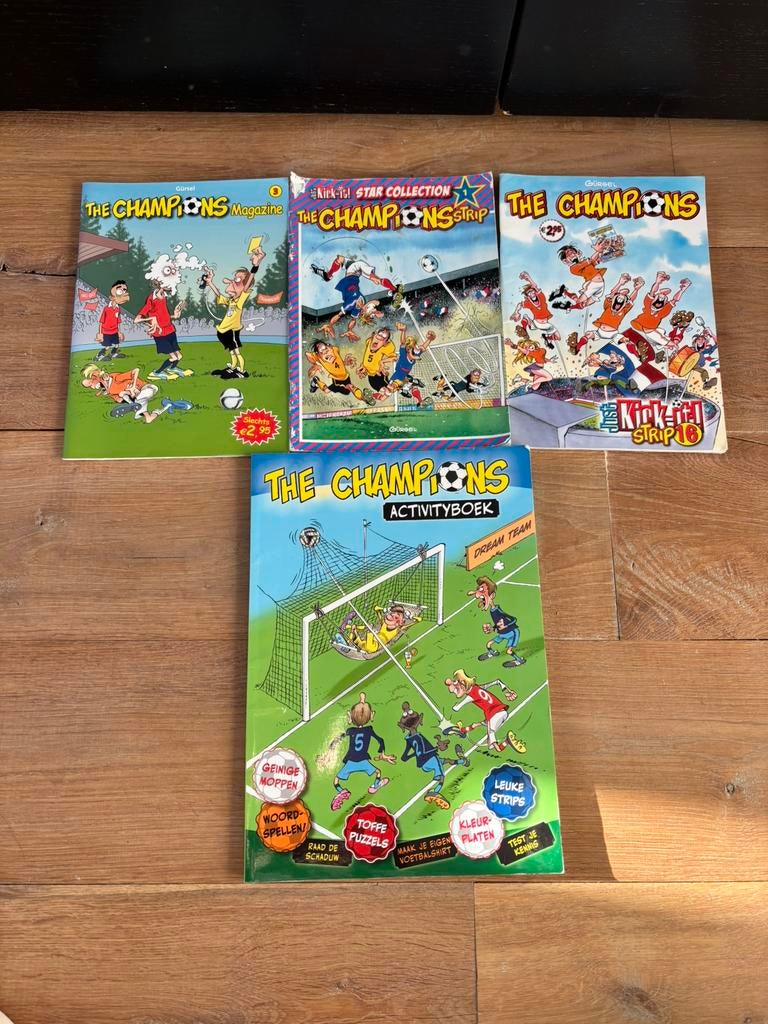 Stripboeken: the Champions, Boeken, Meerdere stripboeken, Ophalen of Verzenden, Zo goed als nieuw