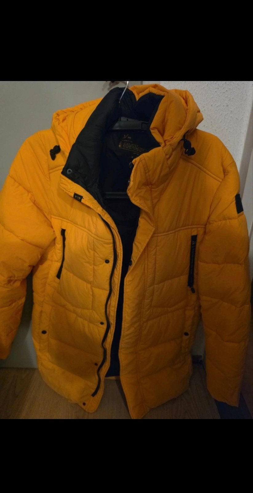 PME Legend XV Gele/oranje Winterjas Maat M, Maat 48/50 (M), Geel, Ophalen of Verzenden, Zo goed als nieuw