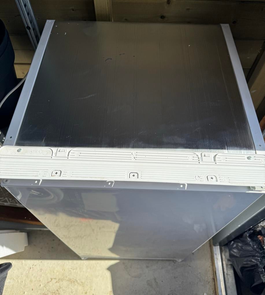 Compacte inbouw koelkast met vriesvak, Gebruikt, 75 tot 100 liter, 45 tot 60 cm, Met vriesvak