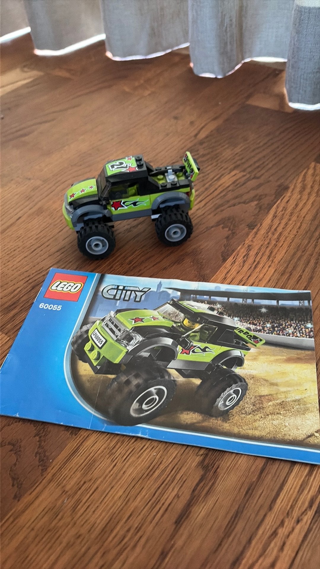 Lego city monster truck 60055, Kinderen en Baby's, Ophalen, Zo goed als nieuw