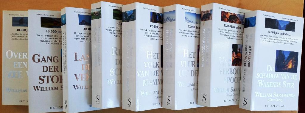 KINDEREN VAN DE DAGERAAD deel 1 t/m 8 William Sarabande, Boeken, Ophalen of Verzenden, Gelezen