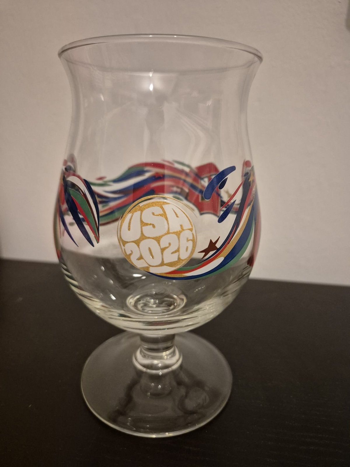 Nieuw! Duvel bierglas WK voetbal 2026 USA | Art Collection, Ophalen of Verzenden, Nieuw, Glas of Glazen, Duvel