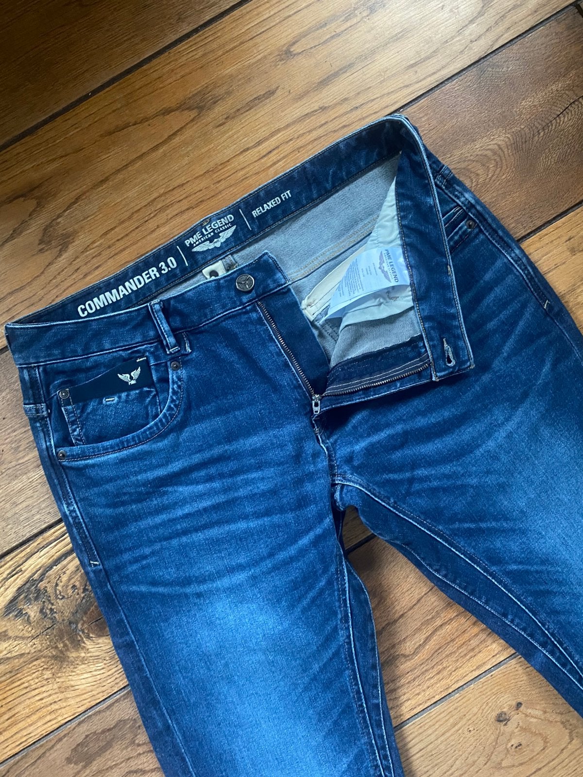 Pme legend Commander 3.0 spijkerbroek broek jeans 36/32, W36 - W38 (confectie 52/54), ., Zo goed als nieuw, .