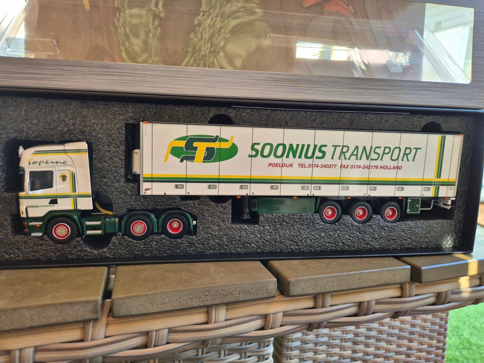 Wsi scania soonius, Ophalen of Verzenden, Zo goed als nieuw, Bus of Vrachtwagen, Wsi