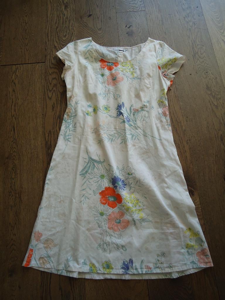 Roze gebloemde Jackpot jurkje maat 42, Kleding | Dames, Jurken, Maat 42/44 (L), Jackpot, Ophalen of Verzenden, Knielengte