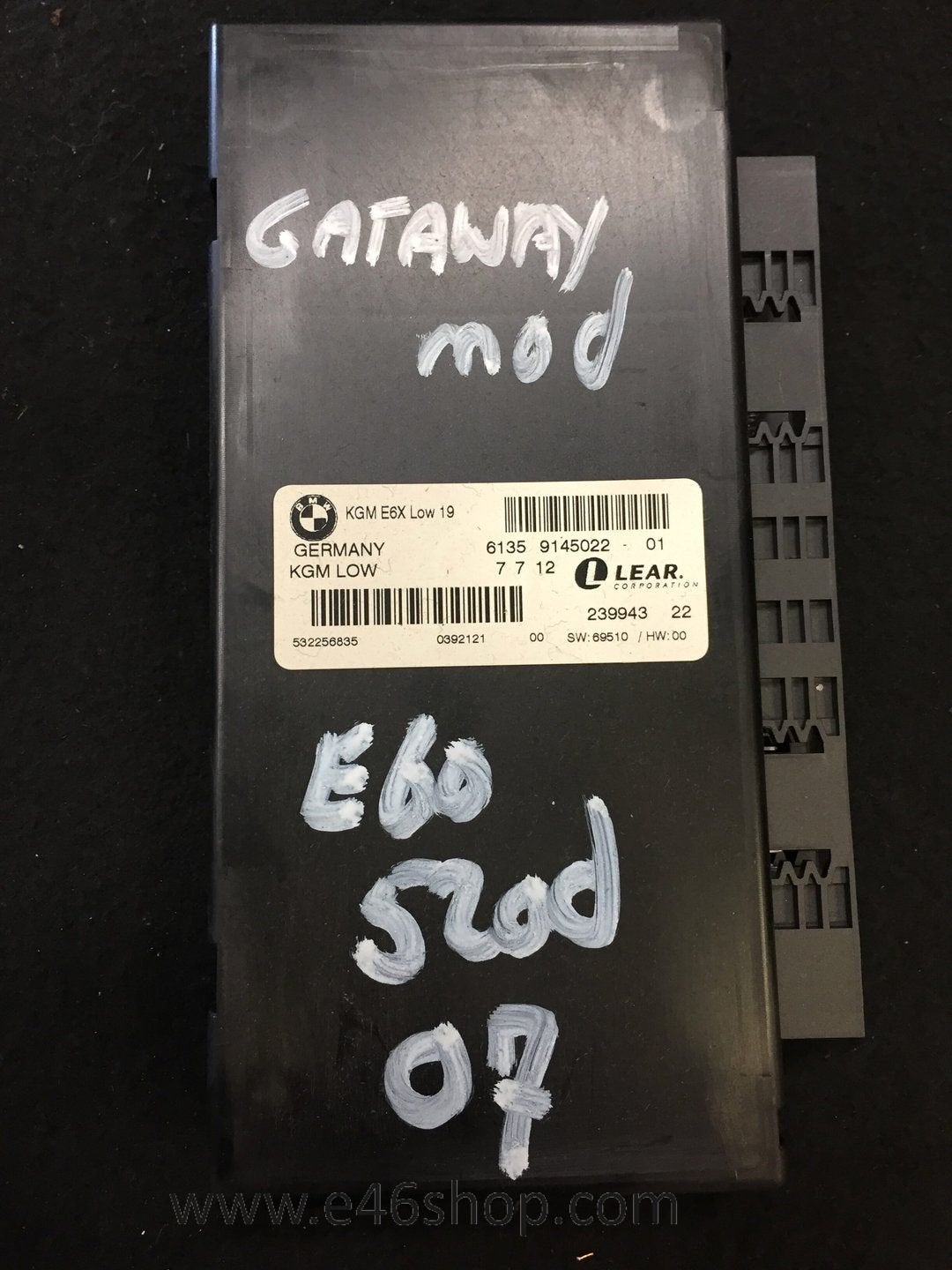 KGM Gataway module BMW E60 oem 9145022, Gebruikt, -, -, Ophalen of Verzenden