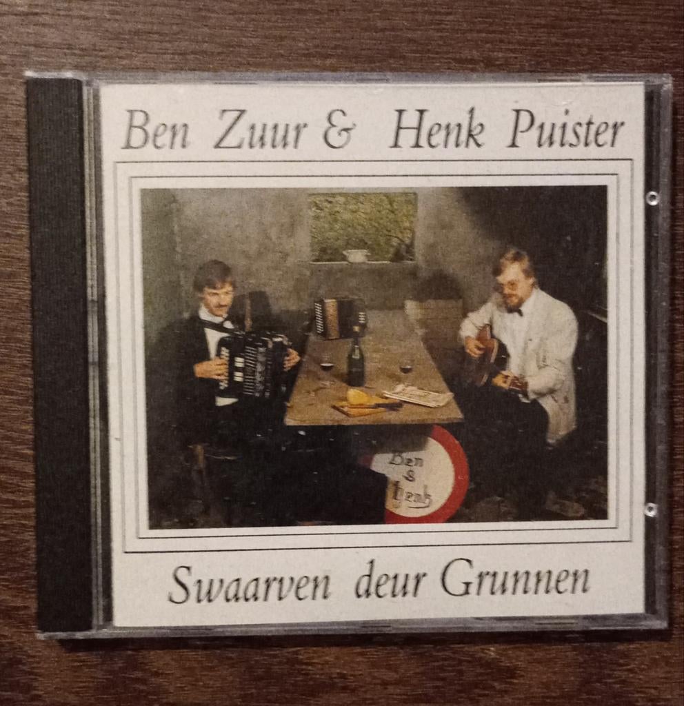 Ben Zuur & Henk Puister & Swaarven Deur Grunnen cd (piraat), Cd's en Dvd's, Verzenden, Gebruikt