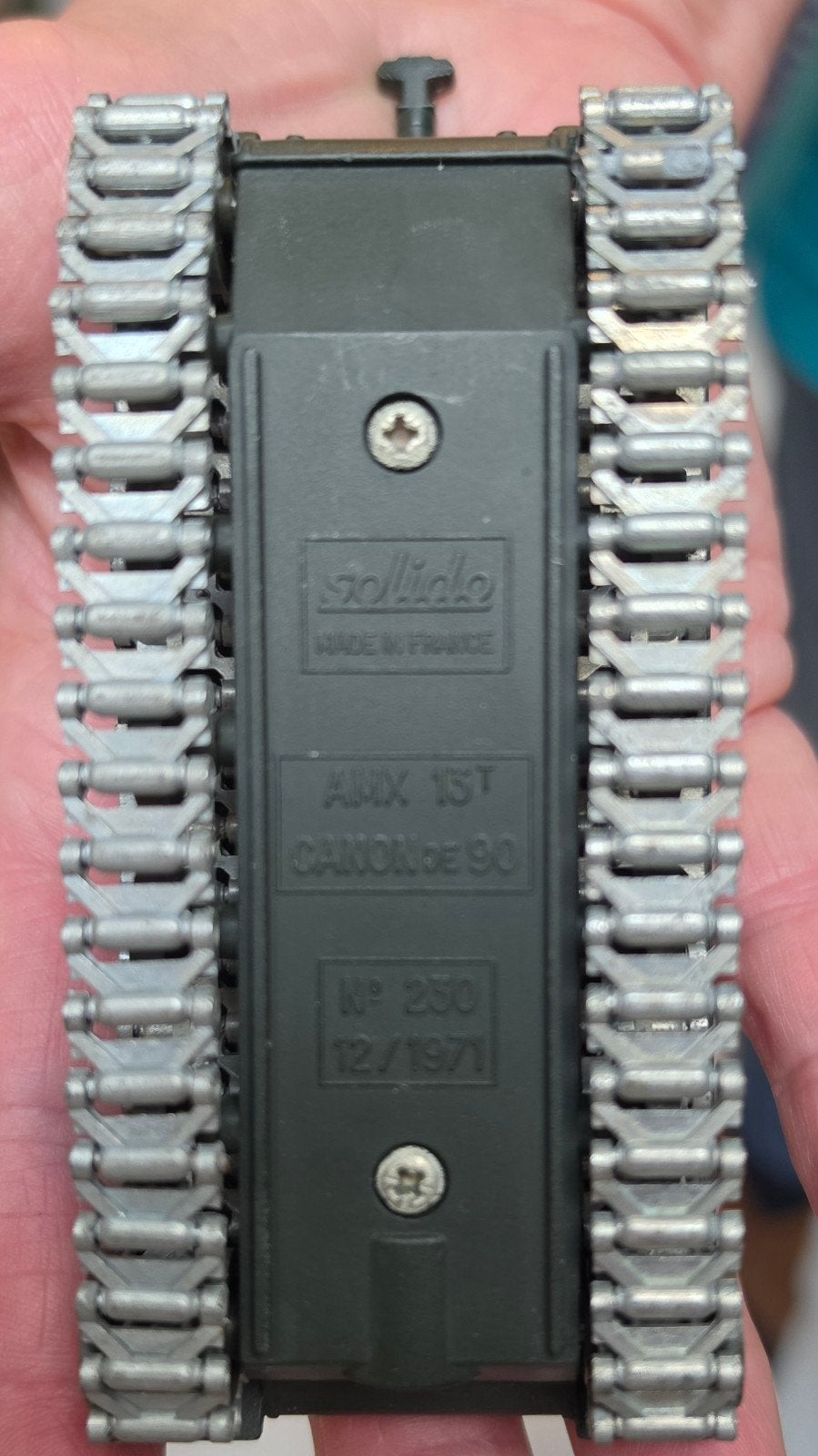 Solido AMX 13T Canon de 90 Tank Model (1971), Ophalen of Verzenden, Gebruikt