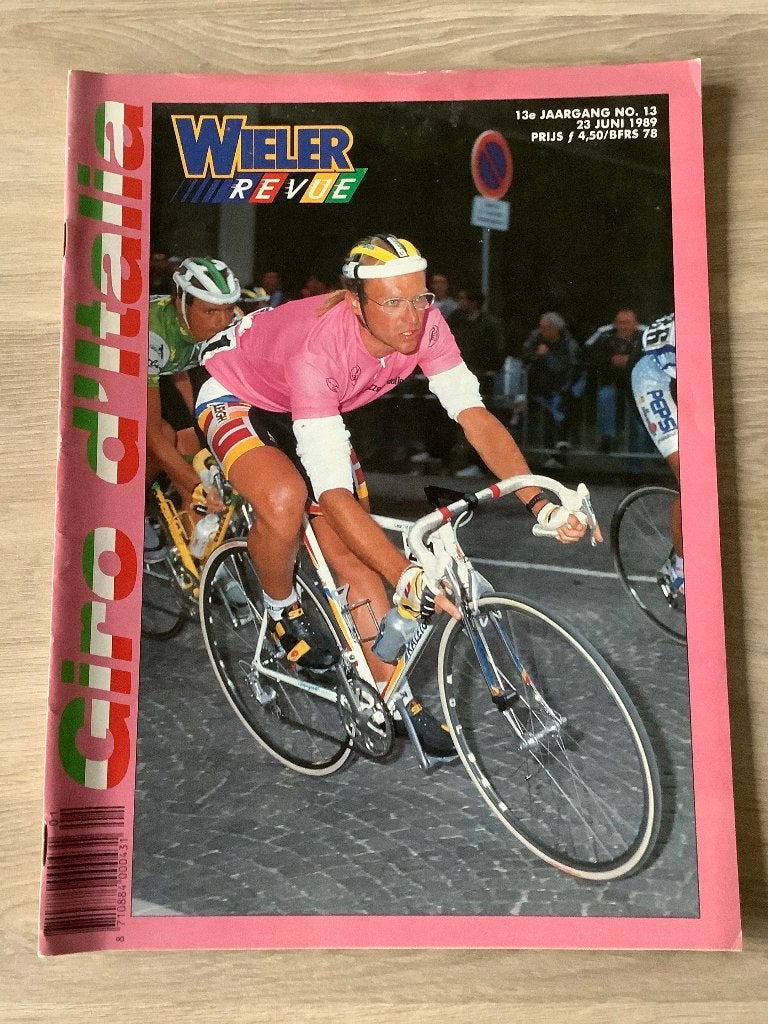 WielerRevue Magazine Giro 1989, Lopen en Fietsen, Zo goed als nieuw, WielerRevue, Ophalen of Verzenden