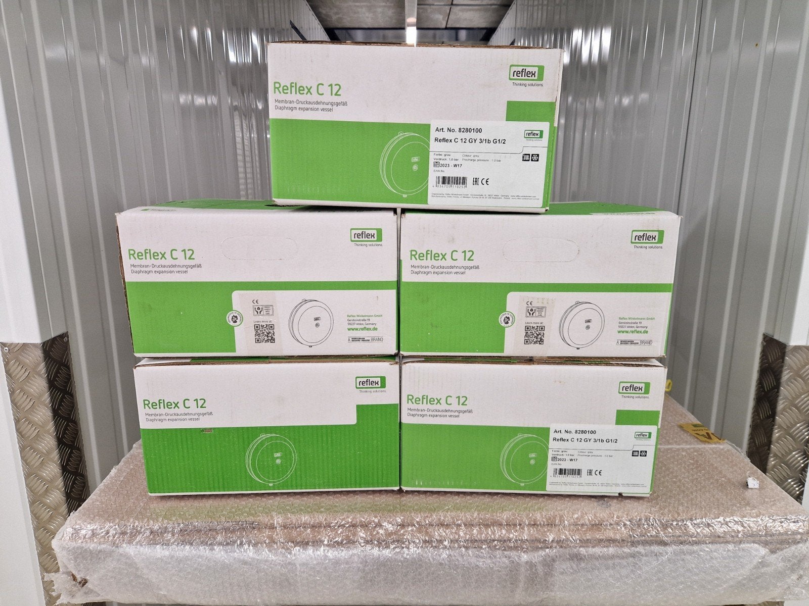 5x Reflex C 12 GY 3/1b G1/2 Art. No. 8280100

Reflex C 12 GY, Ophalen of Verzenden