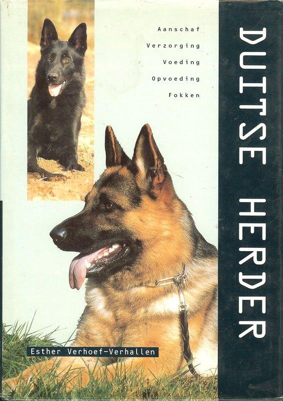 Duitse Herder - Esther Verhoef-Verhallen Zuid Boekproducties, Ophalen of Verzenden, Zo goed als nieuw, Honden