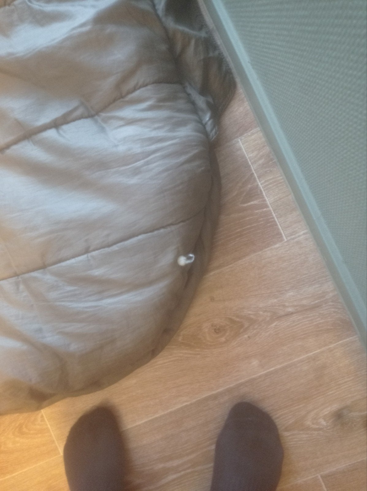 Slaapzak voor karpervissen met klein gaatje, Ophalen, Gebruikt