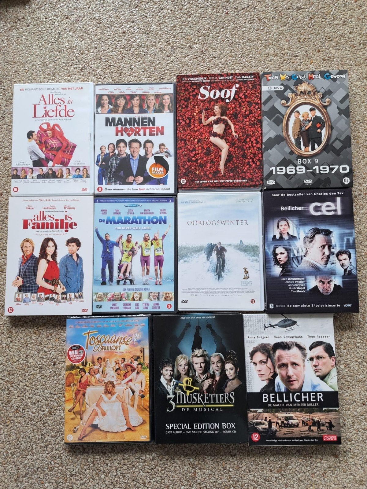 Nederlandse familie films op DVD, Gebruikt, Nederlands, Inclusief doosje, Vanaf 12 jaar