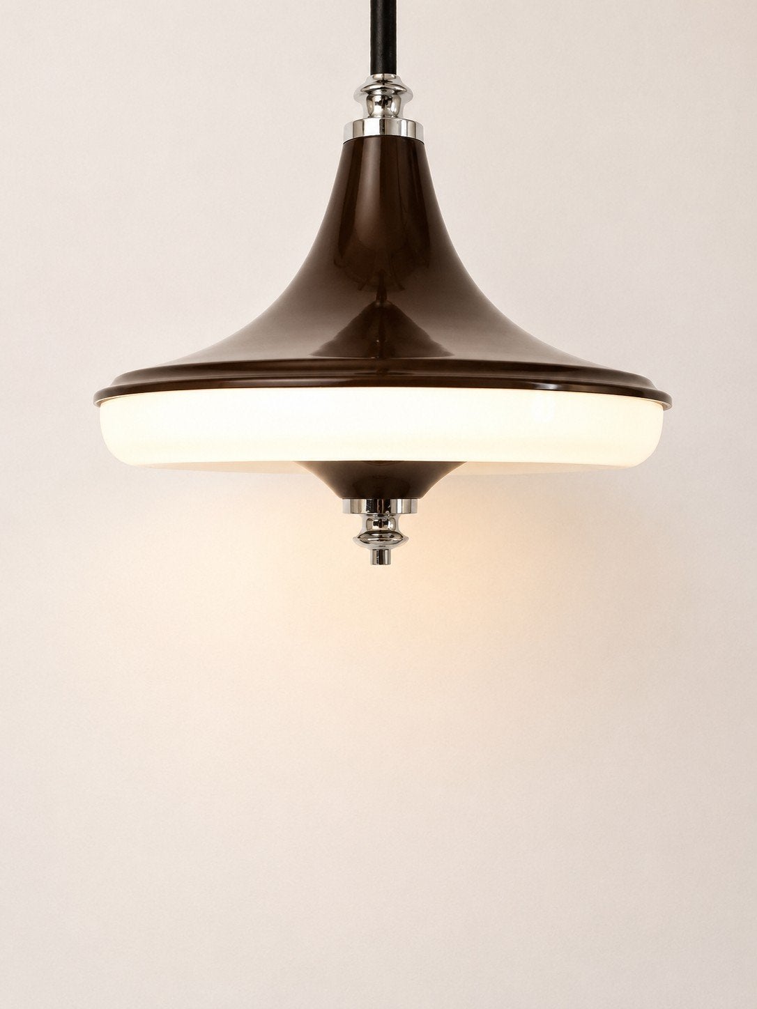 Vintage Space Age Hanglamp, Ophalen of Verzenden, Kunststof