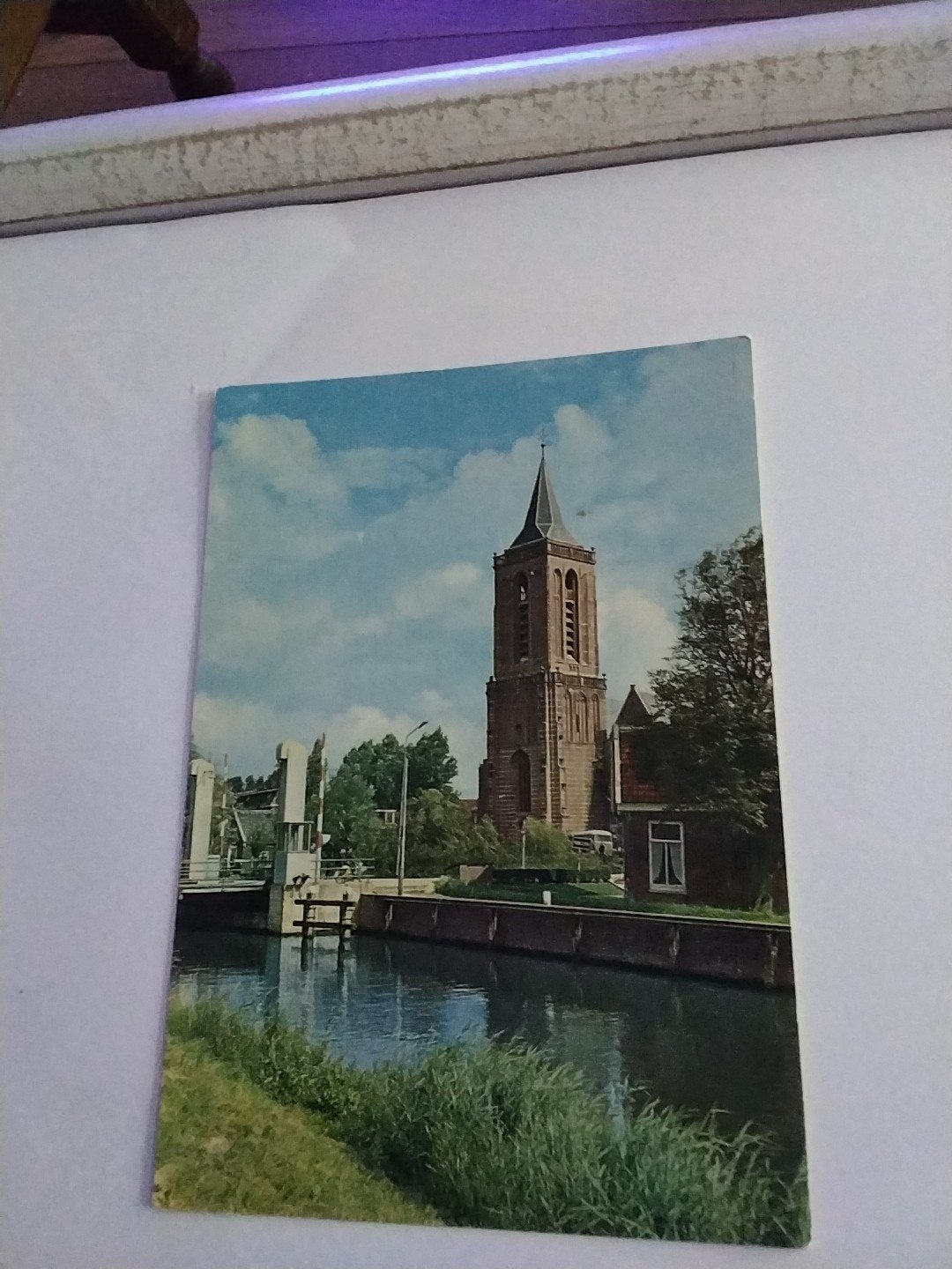 Oude ansichtkaart Monnickendam Grote Kerk, Ophalen of Verzenden