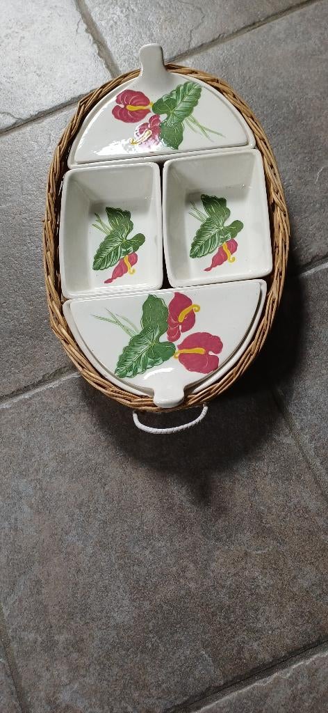 curiosa, vintage leuke setje voor in huis, Antiek en Kunst, Curiosa en Brocante, Ophalen of Verzenden