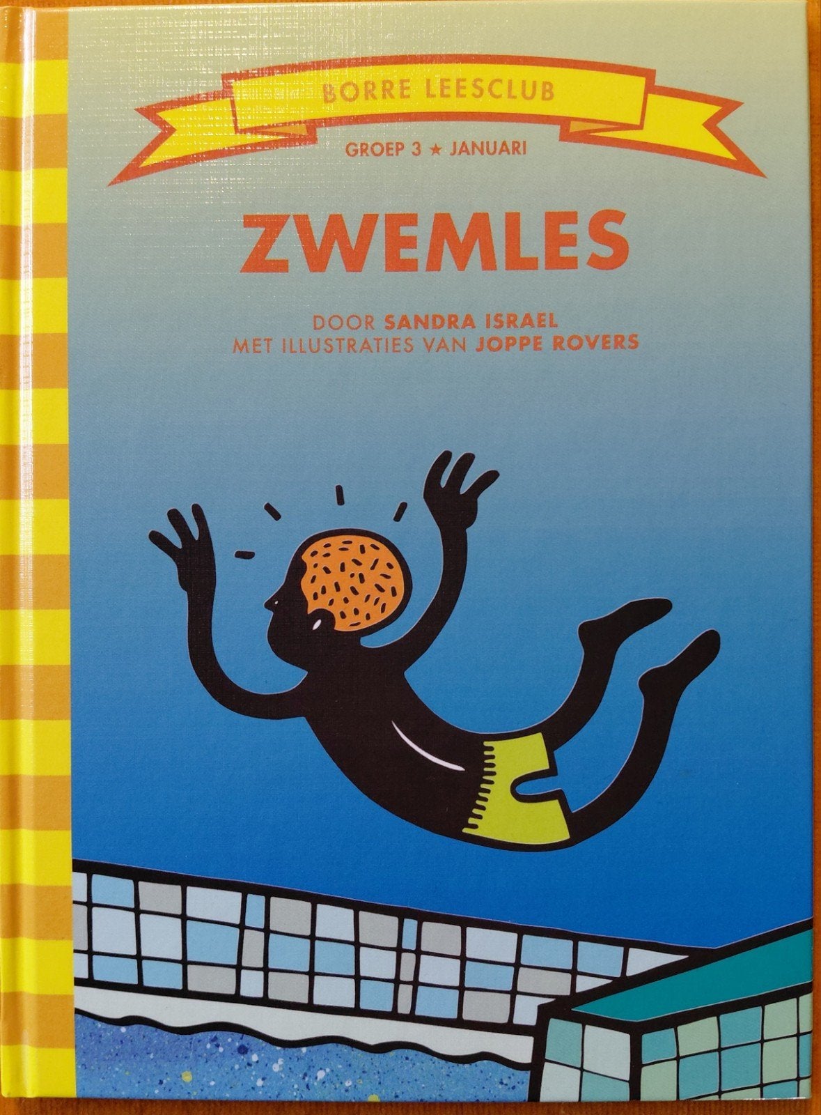 Zwemles - Borre Leesclub Groep 3, Ophalen of Verzenden, Zo goed als nieuw, Sandra Israel, Fictie algemeen