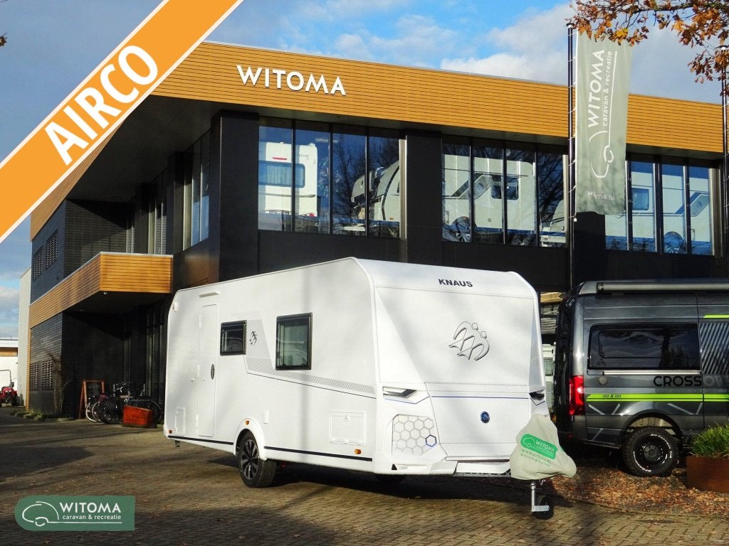 Knaus Yaseo 500 DK € 6.610 Korting, Caravans en Kamperen, Standaardzit, Bedrijf, Knaus, Schokbreker