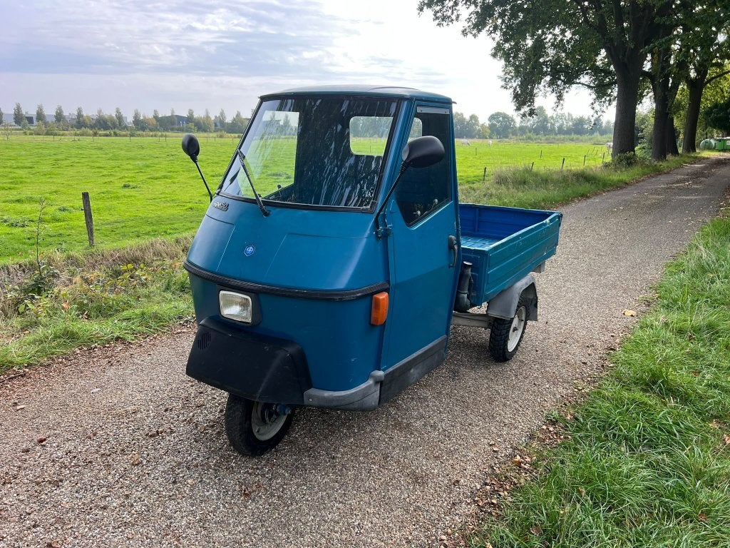 Piaggio Ape 50 TL6T Vespa Driewieler Tuktuk Foodtruck SiSi, Tweetakt, Gebruikt, Overige modellen, Maximaal 45 km/u
