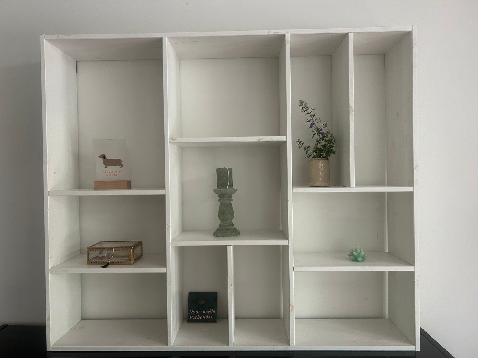 Zwevende letterbak XL VT wonen, Ophalen, Met plank(en), Gebruikt, Minder dan 150 cm