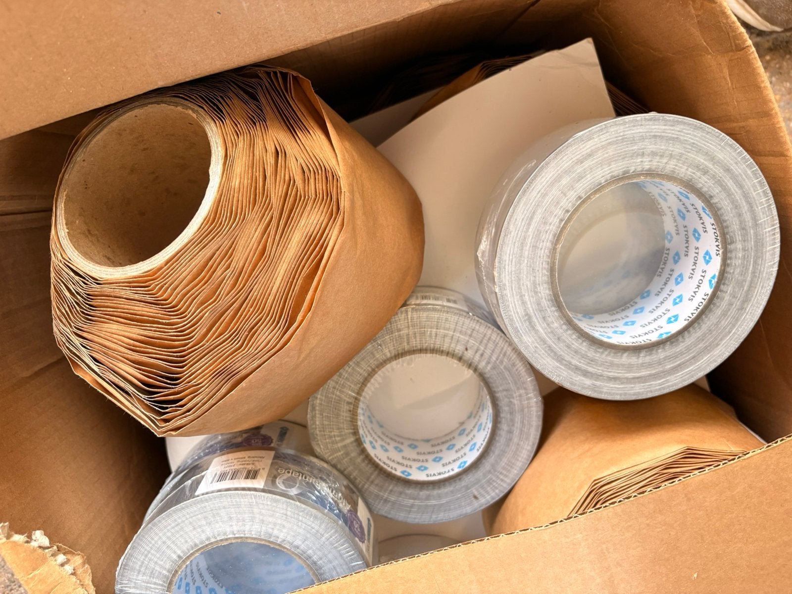 Aluminiumtape en maflo wrap, Ophalen, Nieuw, 250 mm of meer, Overige typen