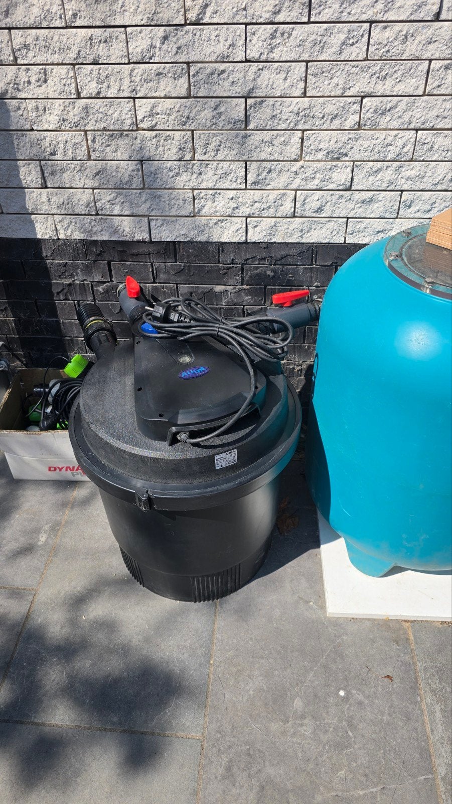 Auga VarioPress Pro  A-24000 drukfilter, Ophalen