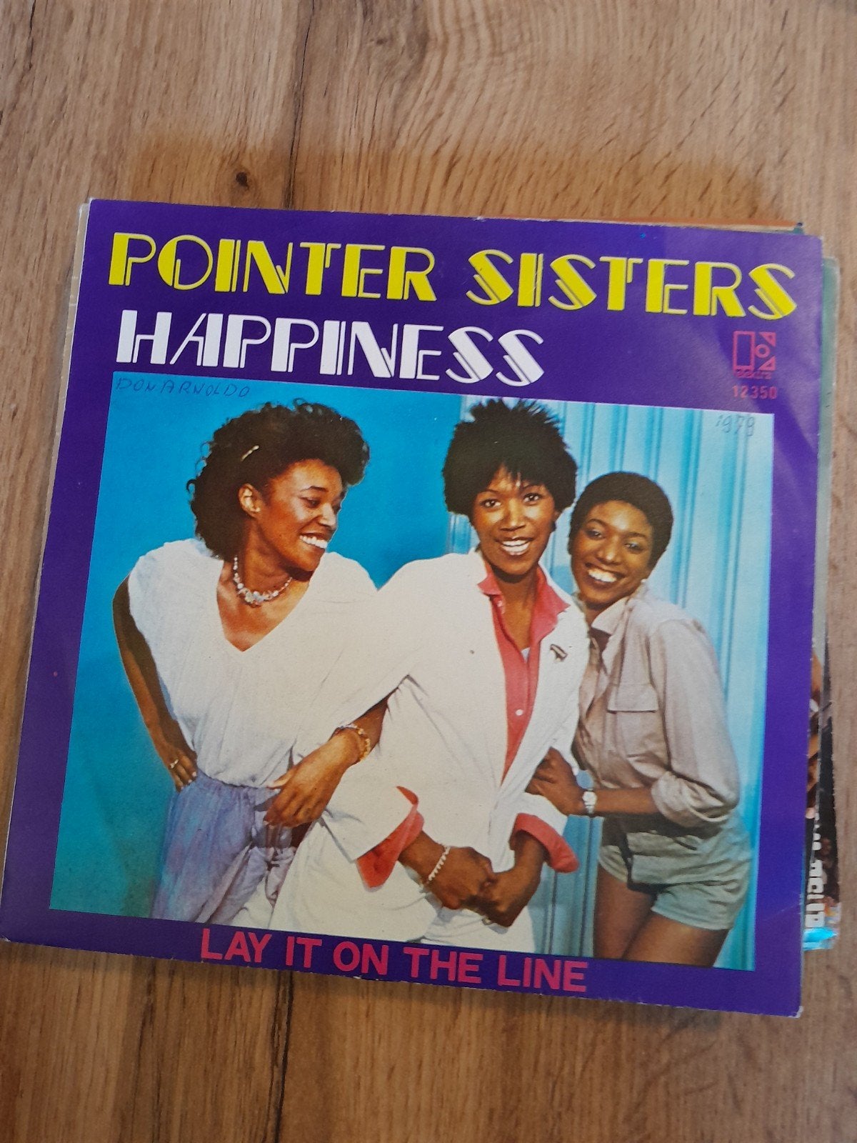 Pointer sisters 7inch happiness, Ophalen of Verzenden, Zo goed als nieuw, Pop