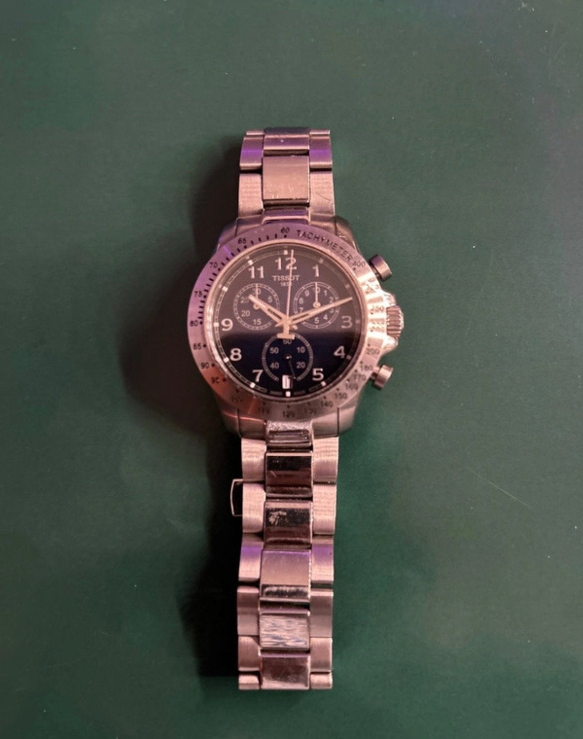 Tissot V8 Chronograaf Herenhorloge - Roestvrij Staal, Sieraden, Tassen en Uiterlijk, Horloges | Heren, Overige merken, Gebruikt