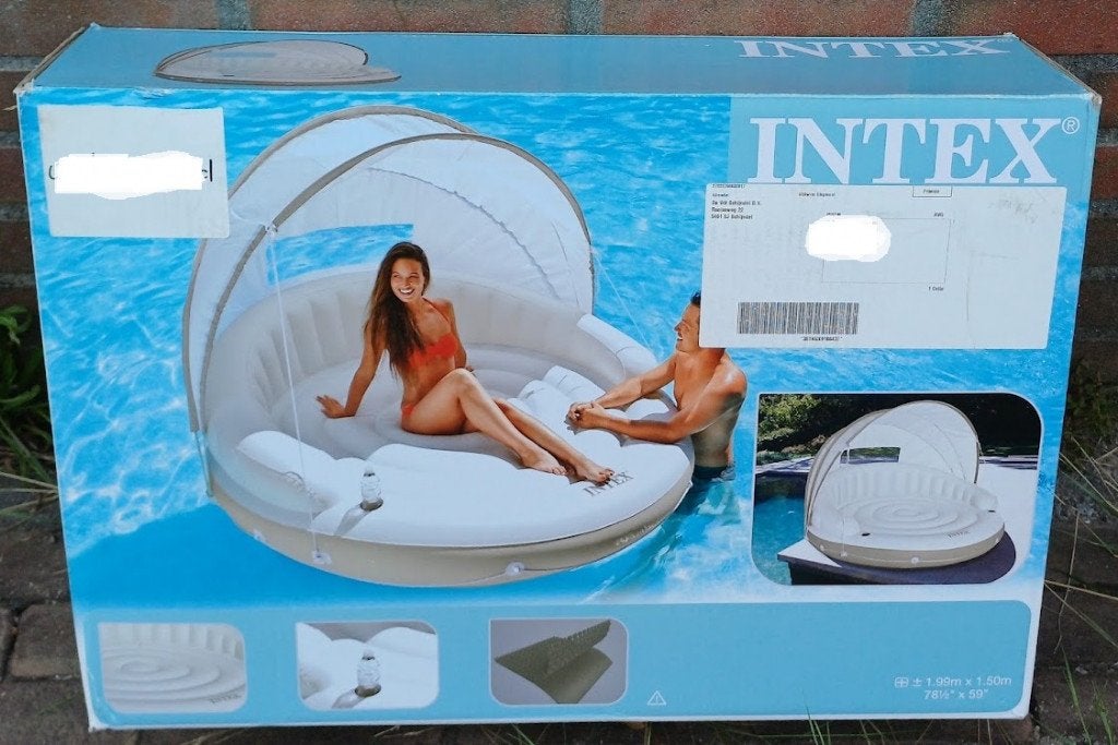 Canopy lounge Island – opblaasbaar met zonbescherming NIEUW, Ophalen, Nieuw