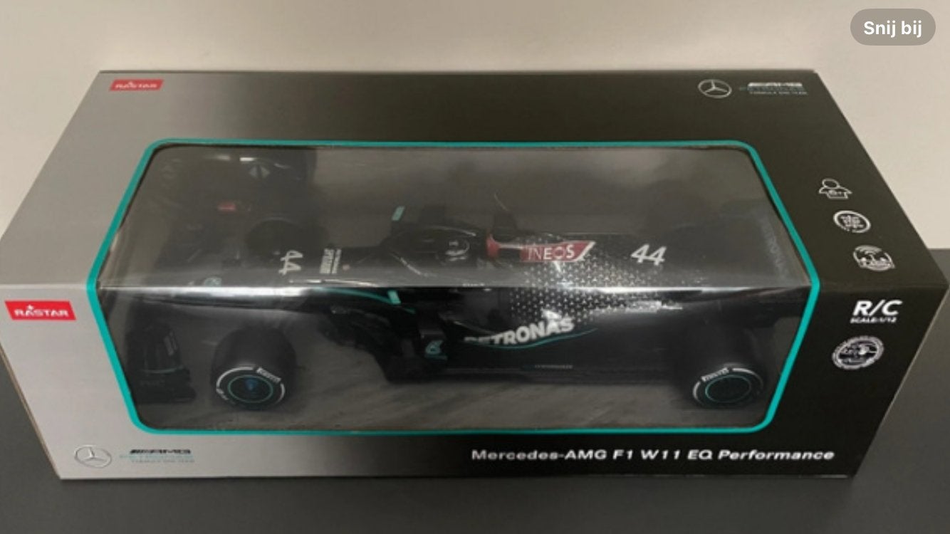 Mercedes-amg f1-w11eq performance lewis hamilton 1/12, Ophalen of Verzenden, Nieuw, Formule 1