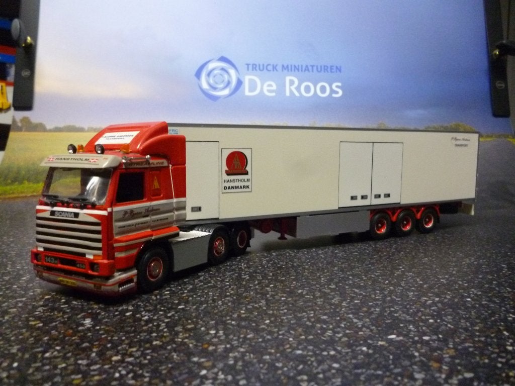 Tekno Scania 143 Bjarne P. Andersen, Ophalen of Verzenden, Zo goed als nieuw, Bus of Vrachtwagen, Tekno