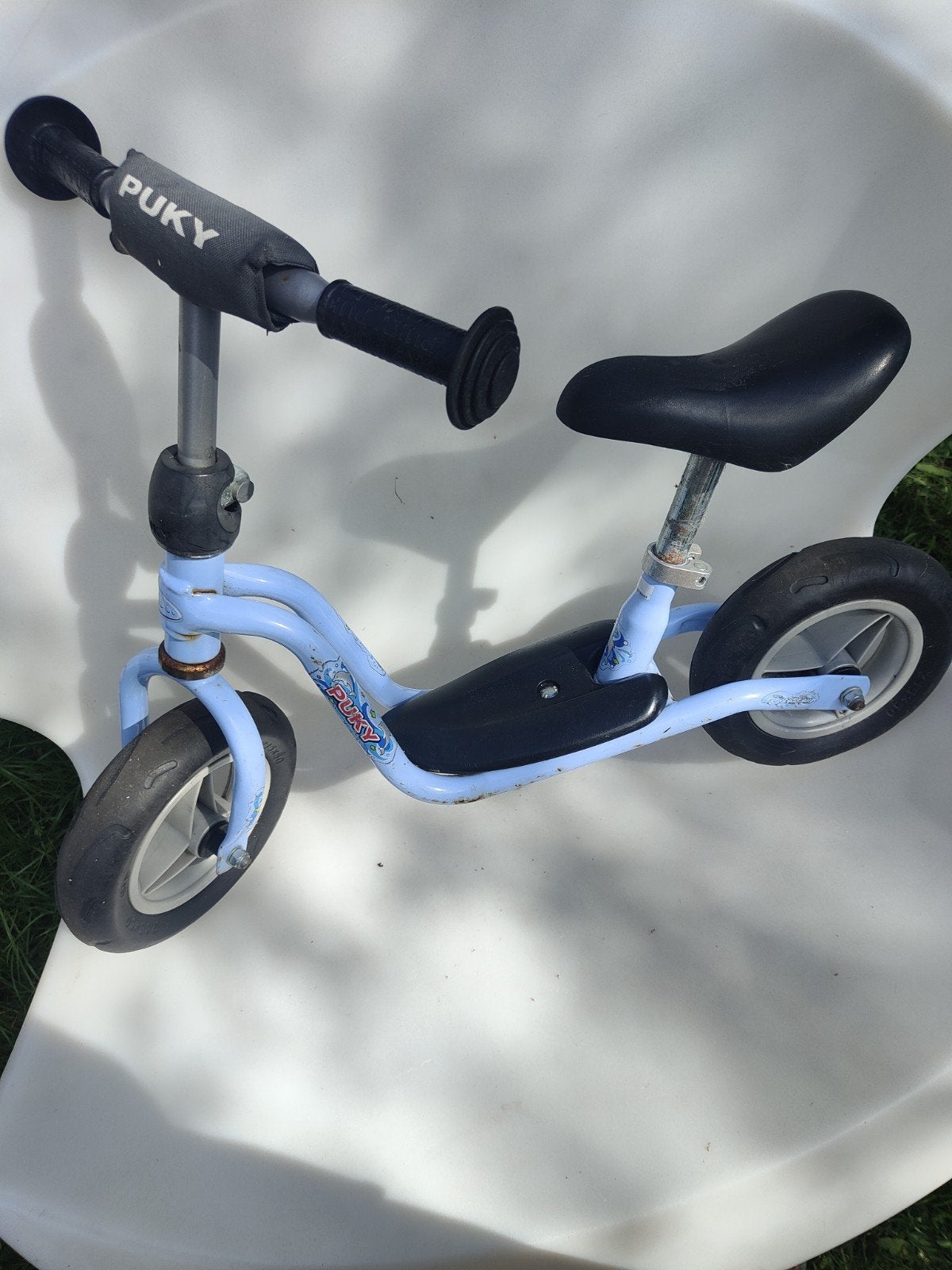 PUKY KINDERLOOPFIETS/BALANCE BIKE-LICHTBLAUW, Ophalen, Gebruikt, Minder dan 16 inch