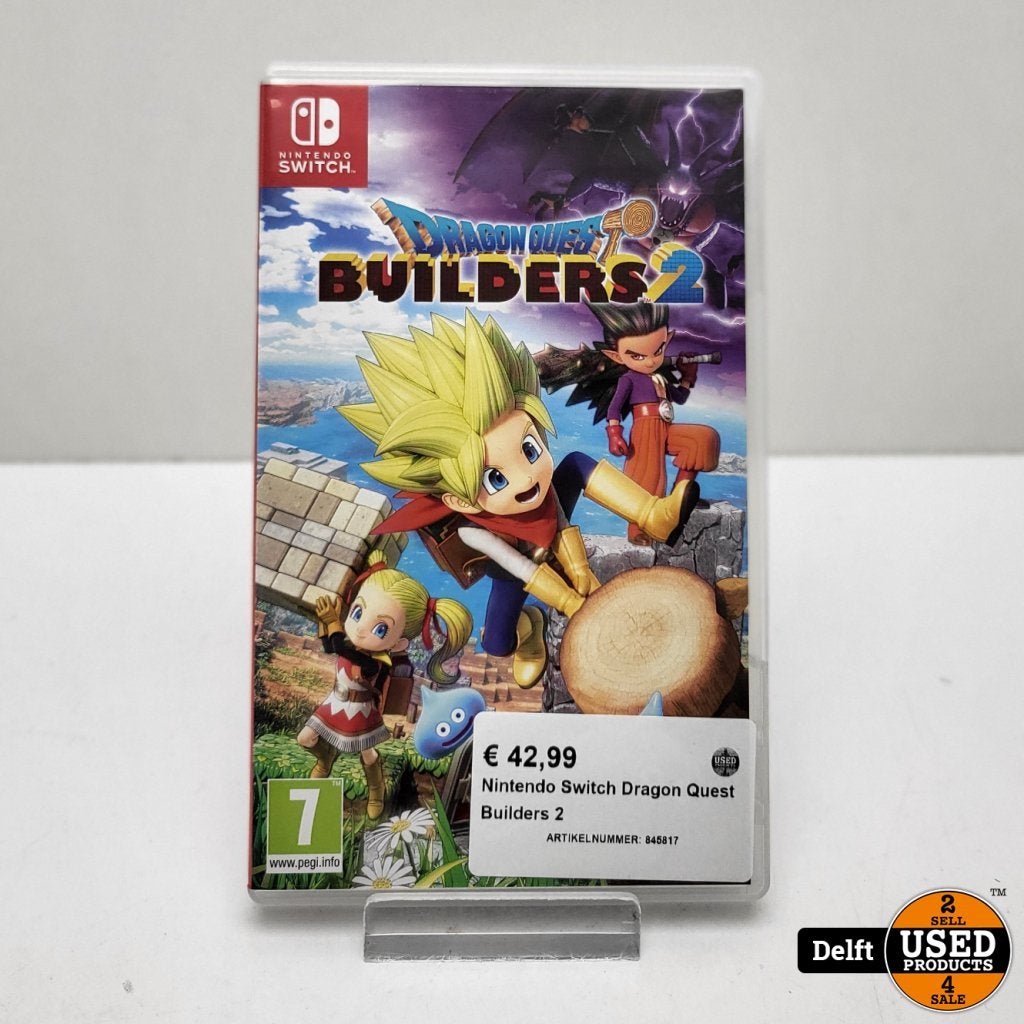 Nintendo Switch Dragon Quest Builders 2, Spelcomputers en Games, Nintendo, Gebruikt, Support@nintendo.com, 11-1 Hokotate-cho, Kamitoba, Minami-ku
Kyoto 601-8501
Japan