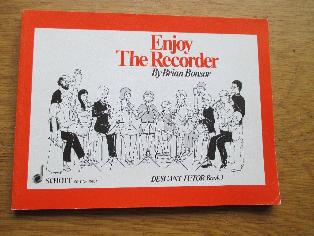 Enjoy the recorde-brian bronsor-engeltalige blokfluitcursus, Muziek en Instrumenten, Bladmuziek, Ophalen of Verzenden, Zo goed als nieuw