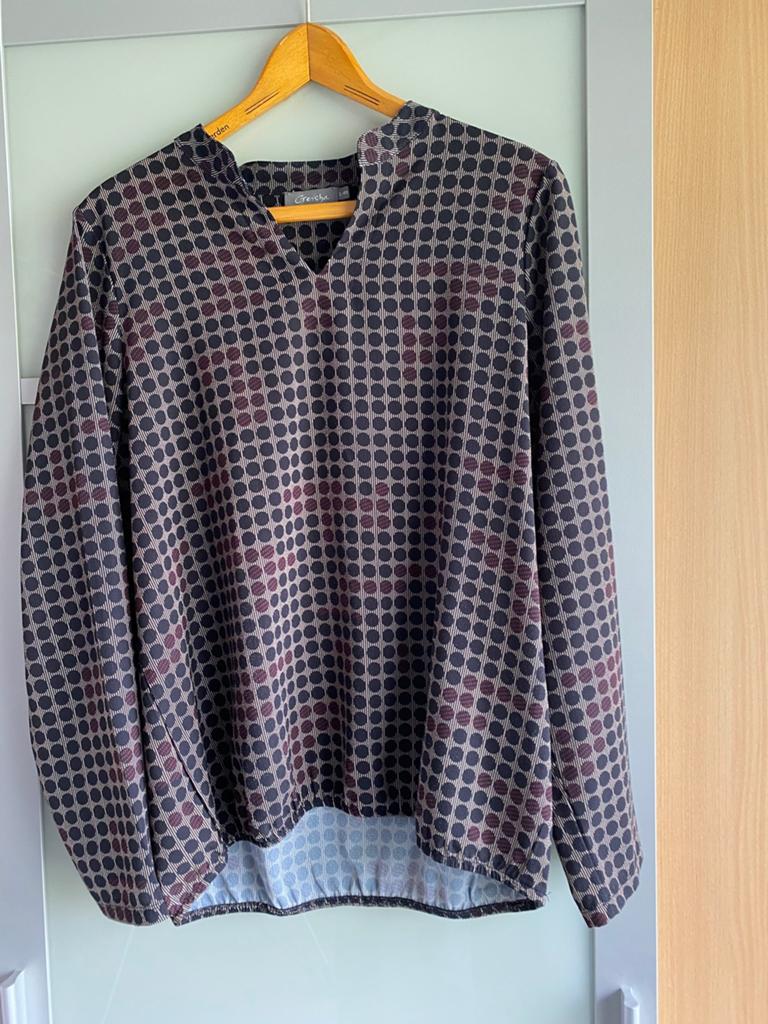 Geisha blouse maat L, Ophalen of Verzenden, Gedragen, Maat 42/44 (L), Overige kleuren