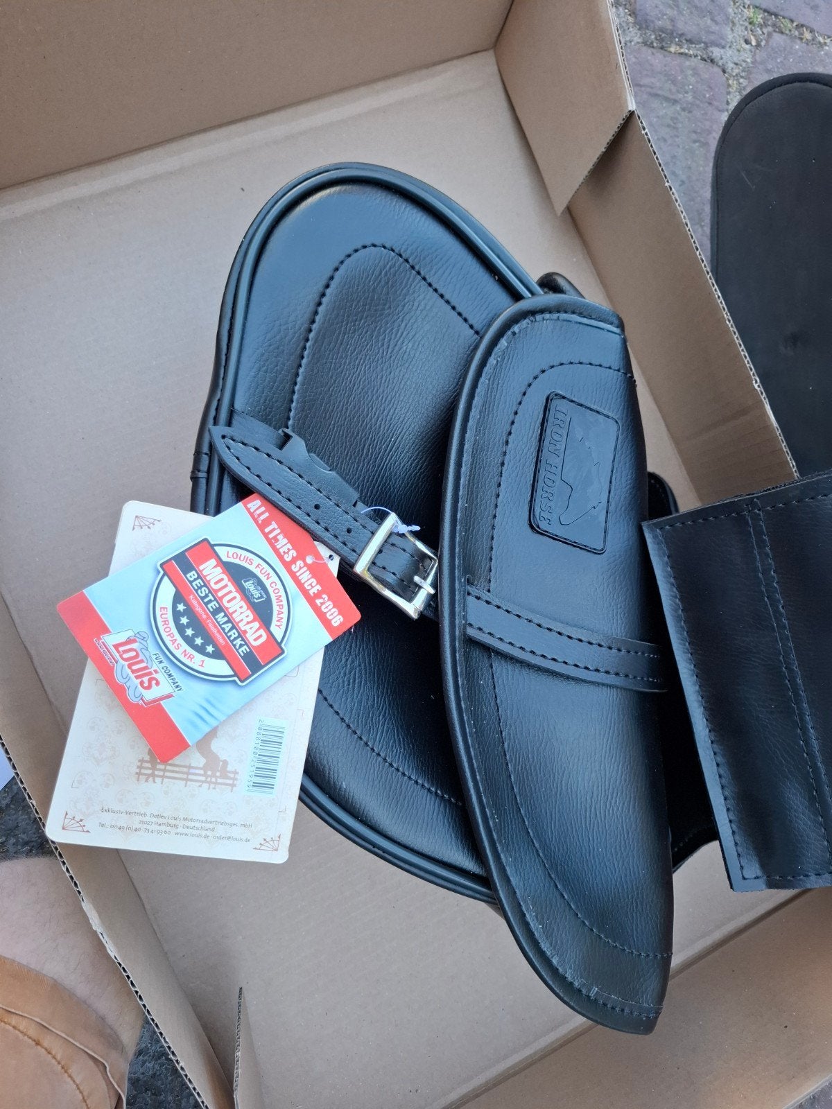 Iron Horse Compact Faux Leather Zadeltas (Nieuw), Ophalen of Verzenden, Nieuw