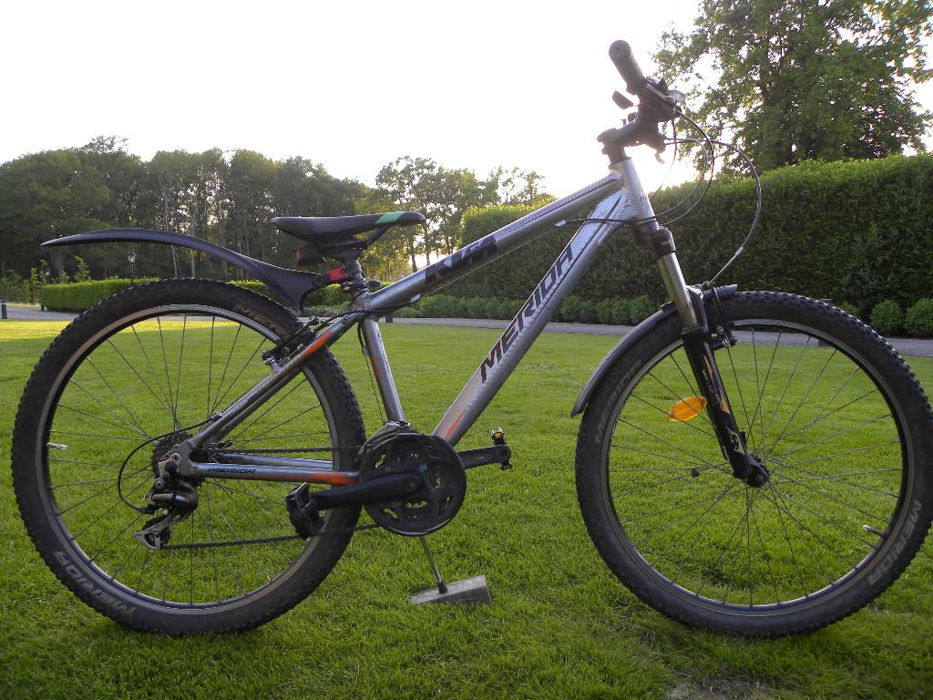 mooie 26'' merida mountenbike 21 versnellingen, Fietsen en Brommers, Gebruikt, Velgrem, Versnellingen, Ophalen