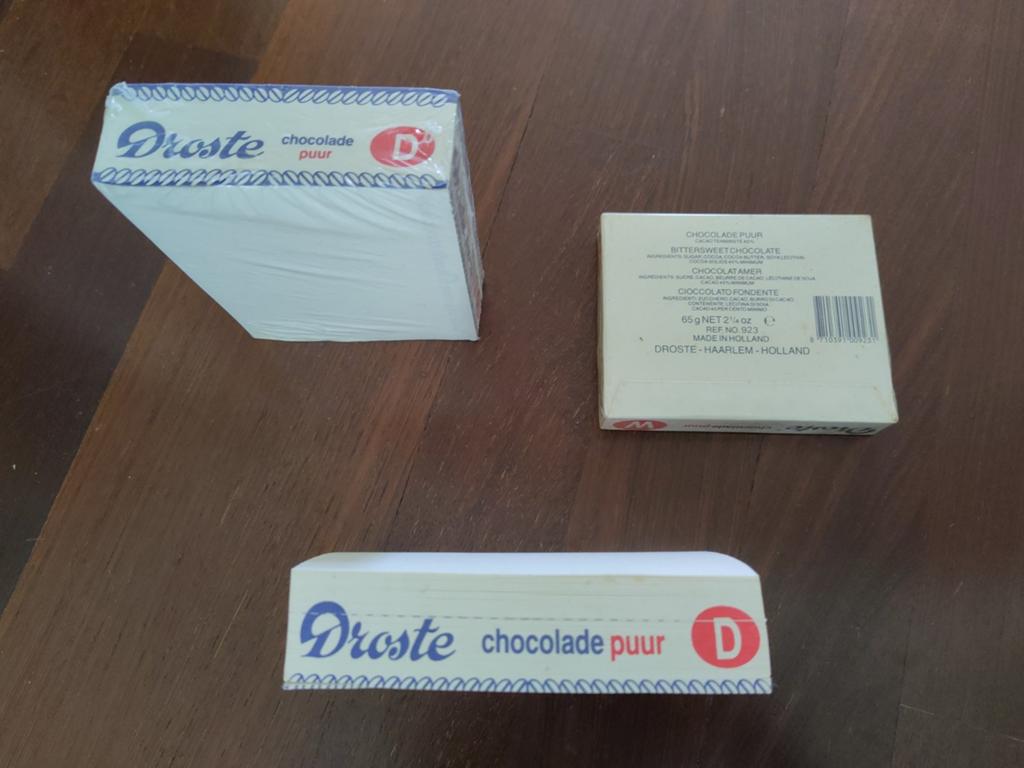 Vintage Droste notitieblokken en chocoladeletter jaren 1980, Ophalen of Verzenden, Overige typen