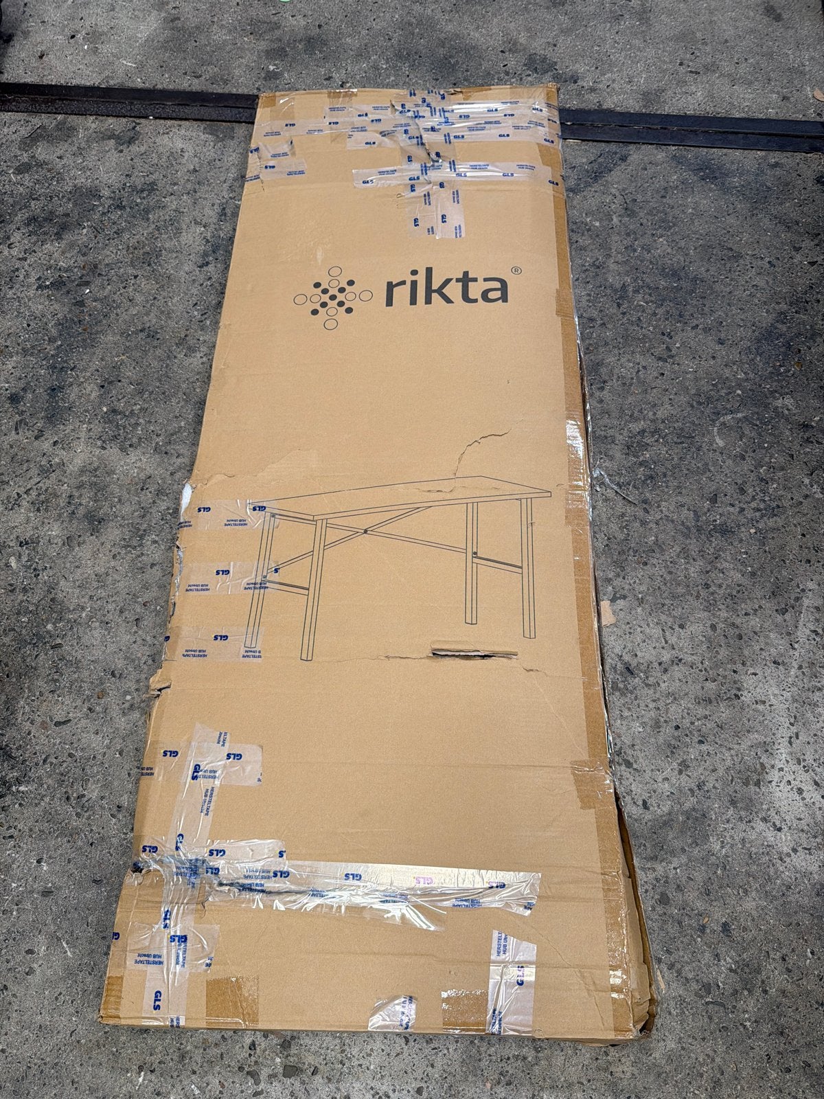 Rikta Werkbank 159 cm - Nieuw in doos, Doe-het-zelf en Verbouw, Nieuw, Ophalen of Verzenden, Nvt, 120 tot 170 cm