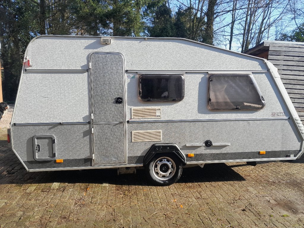 caravan kip grey line 42 ttz, Ophalen, Gebruikt