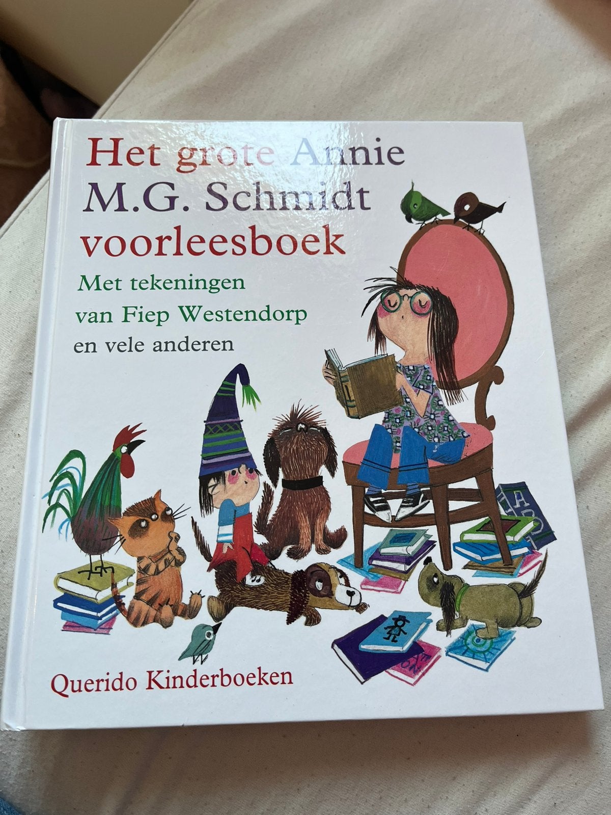 Het grote Annie M.G. Schmidt voorleesboek, Annie M.G. Schmidt, Fictie algemeen, Ophalen of Verzenden, Zo goed als nieuw